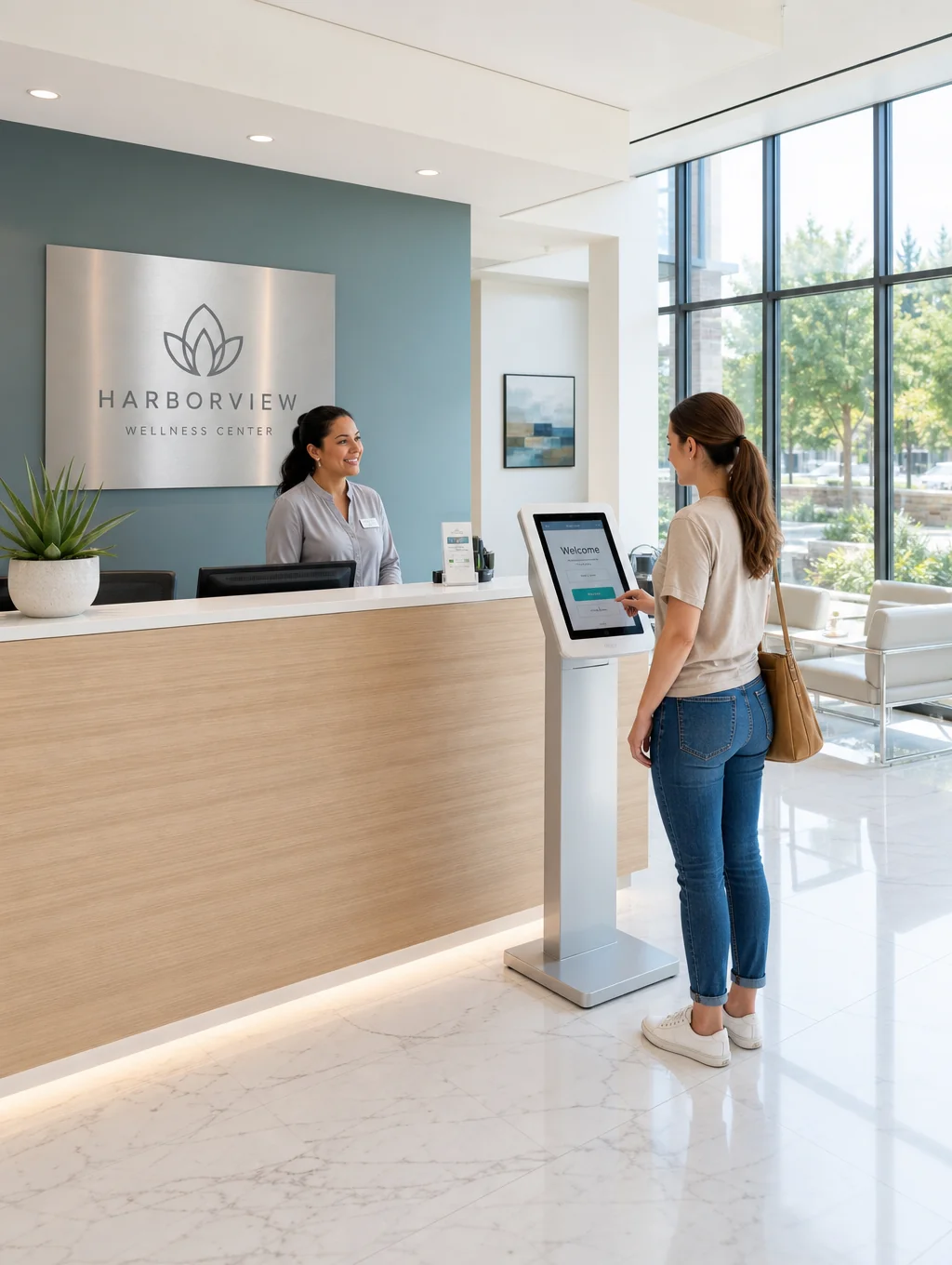 Natasha Kommel front desk coordinator